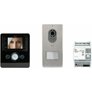 Комплект видеодомофона PERLA (чёрный лак) с вызывной панелью LITHOS (состав: PEV NF, VAS/101, LVC/01, DPH) CAME 62620460 (КАМЕ) Комплект видеодомофона PERLA (чёрный лак) с вызывной панелью LITHOS (состав: PEV NF, VAS/101, LVC/01, DPH) CAME 62620460 (КАМЕ)