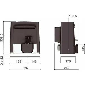 Комплект автоматики для откатных ворот BKS12AGS combo KIT BKS12AGS KIT (КАМЕ) Комплект автоматики для откатных ворот BKS12AGS combo KIT BKS12AGS KIT (КАМЕ)