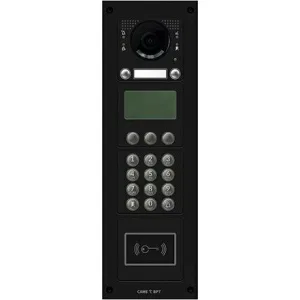 Вызывная вандалозащитная IP-видеопанель MTM с 2 кнопками, кодонаборной клавиатурой, дисплеем и считывателем, 4 модуля, цвет темно-серый CAME MTM-R30 (КАМЕ) Вызывная вандалозащитная IP-видеопанель MTM с 2 кнопками, кодонаборной клавиатурой, дисплеем и считывателем, 4 модуля, цвет темно-серый CAME MTM-R30 (КАМЕ)